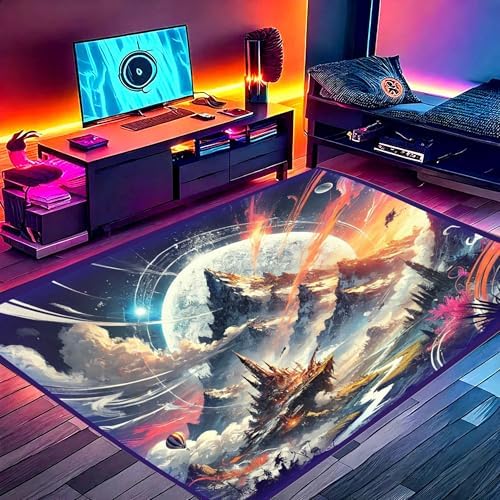 Amazon.com: DEALZOOM Gaming Rug RGB LED Light (3x5 Enchanted ...