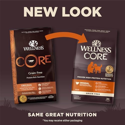Wellness CORE Natural Grain Free Dry Dog Food, Original Turkey & Chicken, 24-Pound Bag 2