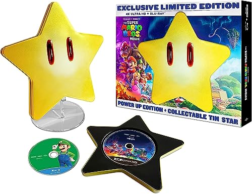 Super Mario Bros. Movie Limited Edition Giftset with Collectible Tin Star 4K Ultra HD + Blu-Ray image 3