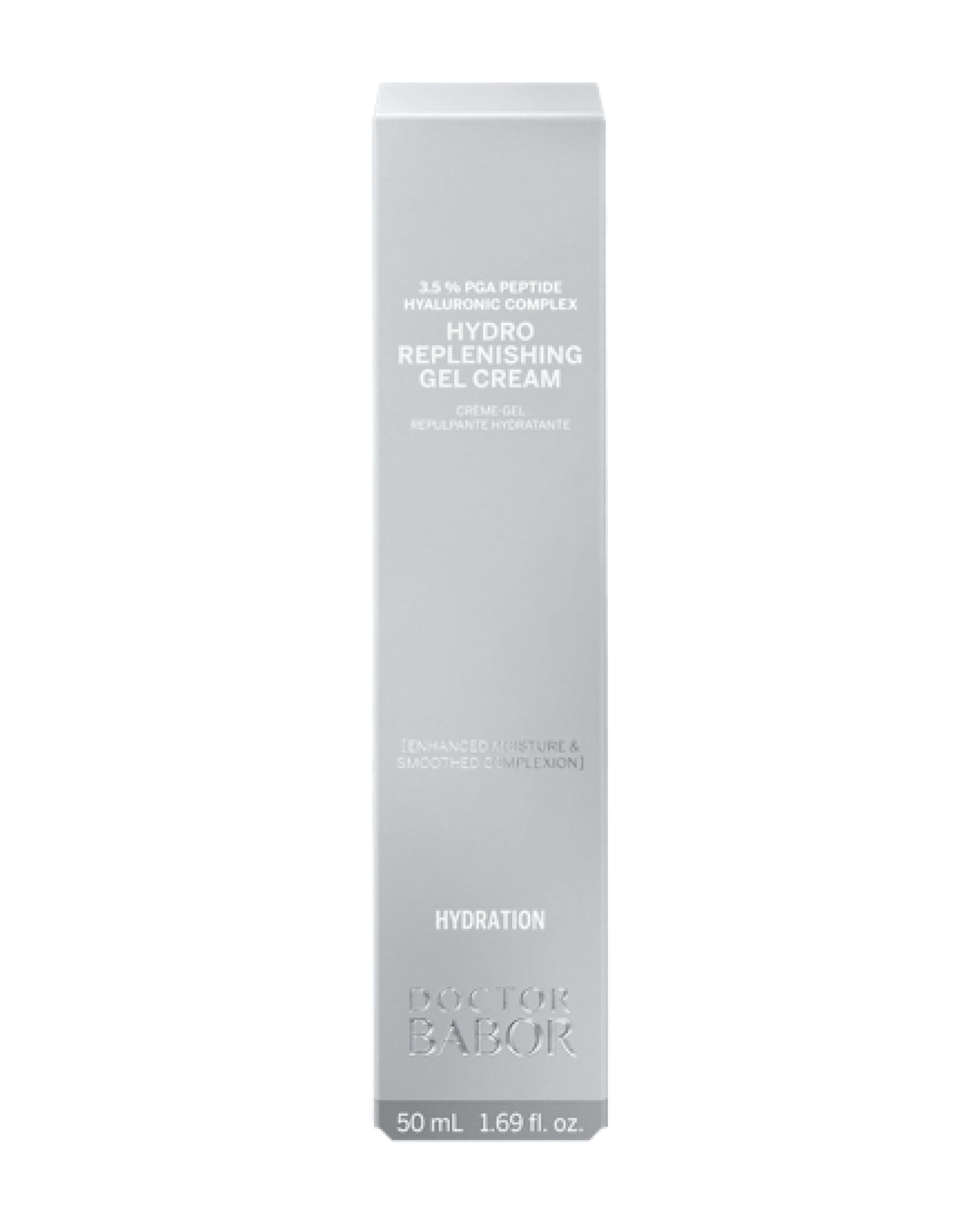 DOCTOR BABOR Hydro Replenishing Gel Cream | Formula in gel-crema leggera e idratante per pelli secche | Cura idratante per 24 ore, freschezza e morbidezza | vegan | 50ml