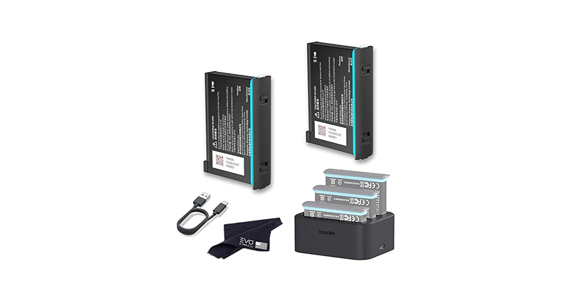 新品未使用 Insta360 ONE X2 バッテリー Battery Buy ONE X2 Battery and Fast Charge Hub - Insta360