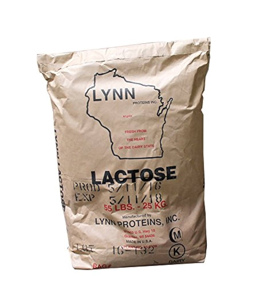 Amazon.com: Lactose powder- 55 lb bag : Grocery & Gourmet Food