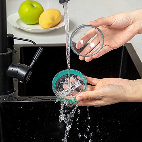 Multifunctional Peeler, Peeling Knife With Storage Box, Household Potato Fruit And Vegetable Peeling Artifact, Anti-Dandruff Mini Peeler (Blue-Green) #TOP5