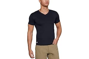 Under Armour Men's Heatgear Tactical V-Neck Compression Short-SleeveT-Shirt