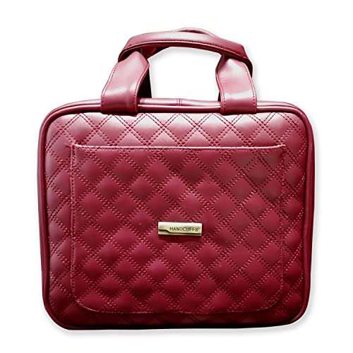Image of Handcuffs Toiletry Bag Women Korean Style Travel Makeup Cosmetic Organizer Big Size More Space Professional Toiletry Bag Foldable