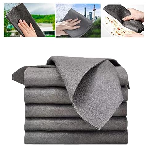 Special Supplies Thickened Magic Cleaning Cloth,Magic Cleaning Cloths for Glass,Magic Fiber Microfiber Cleaning Cloth,Thickened Magic Cleaning Cloth Microfiber Cleaning Rags (5, 20*30 cm) Cover