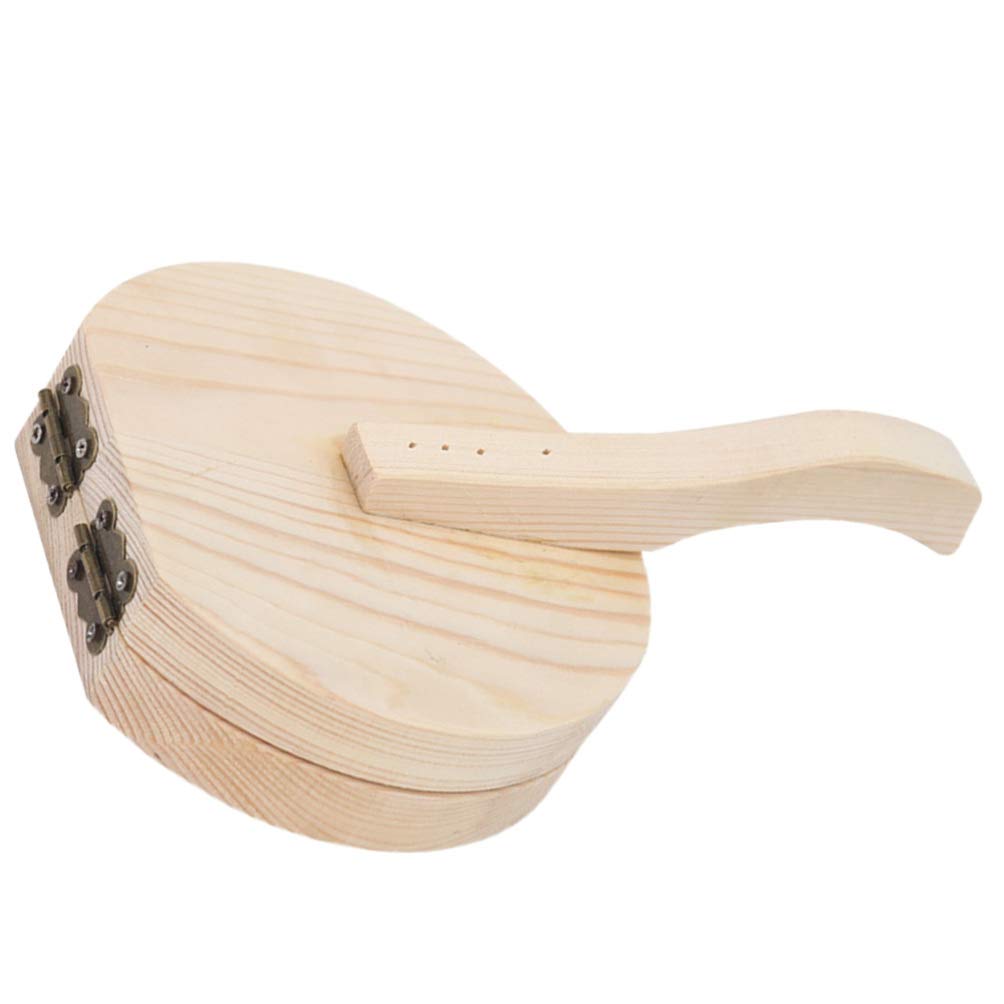 Cabilock Wooden Tortilla Press Dough Dumpling Skin Maker Presser Pie Pancake Ravioli Chapati Roti Taco Corn Maker Pressing Tools for Kitchen Gadget Tool Khaki