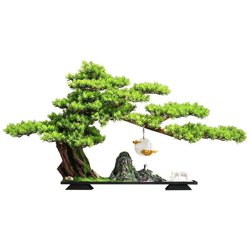 Pin de bienvenue artificiel bonsaï zen pour salon et bureau