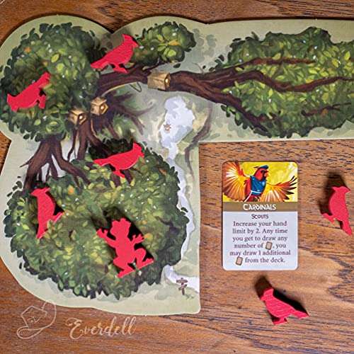 Image of Everdell: Bellfaire Expansion - Board Game Add-On for 5-6 Players with Player Powers, New Market Board & Special Event Cards - Requires Everdell Base Game