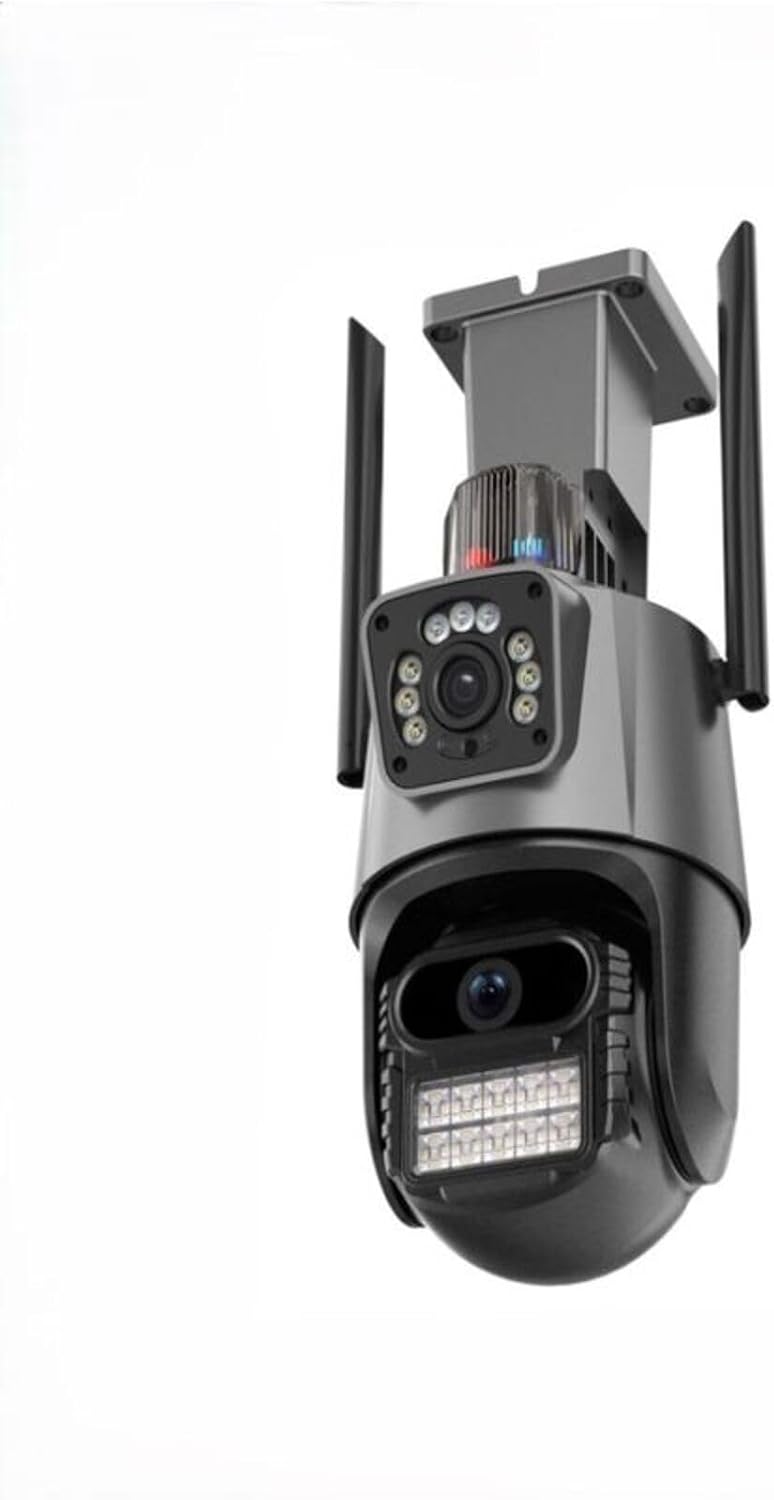 CMR7 8MP PTZ Dış Mekan Full Hd Wifi Kamera Su Geçirmez Hareket Sensörlü Gece Görüşlü IP Kamera