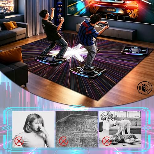 Moquette de gaming 200x290cm et tapis lavable pour sol de studio - 6