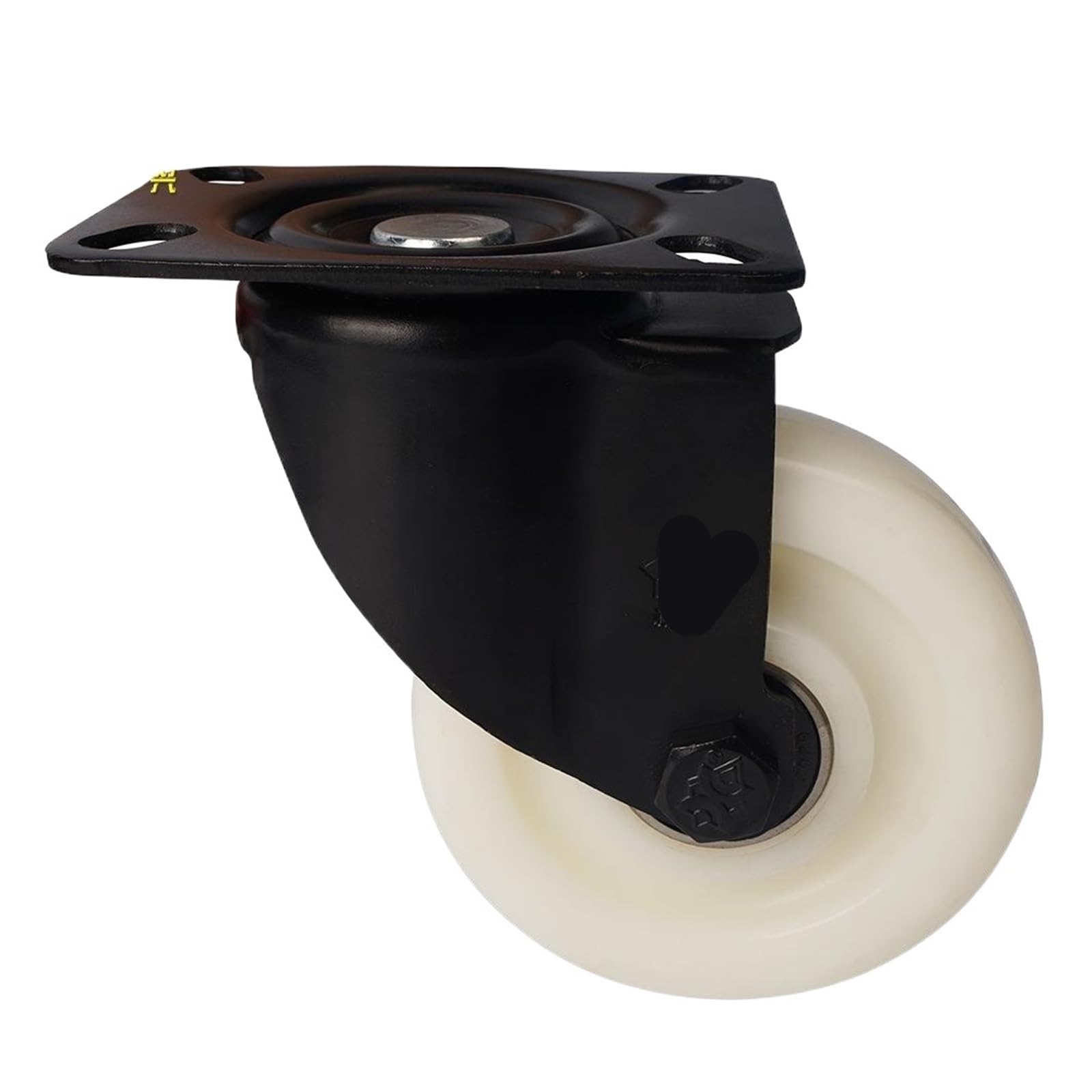 Roulette transfert double axe 3 pouces PP pour chariot de manutention et boîte à outils