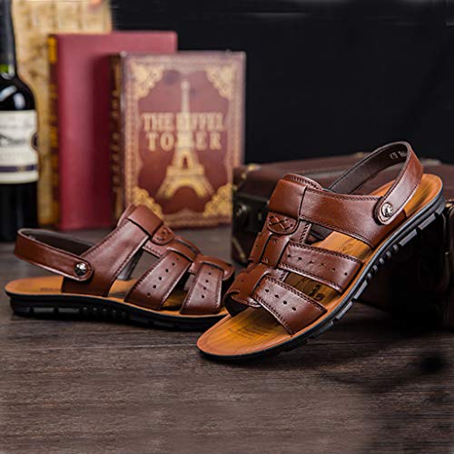 Men Fashion Wide Strap Sandals Open Toe Beach Sandal Lightweight Soft Workout Summer Shoes Footwear3