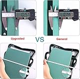 Ohuhu Upgraded Garden Kneeler and Seat, Foldable Gardening Stool with Widen Soft Kneeling Pad, Multi-Use Garden Kneeler Strong Kneeling Stool Chair with 2 Tool Bags Ideal Gardening Gifts for Elderly - Image 4