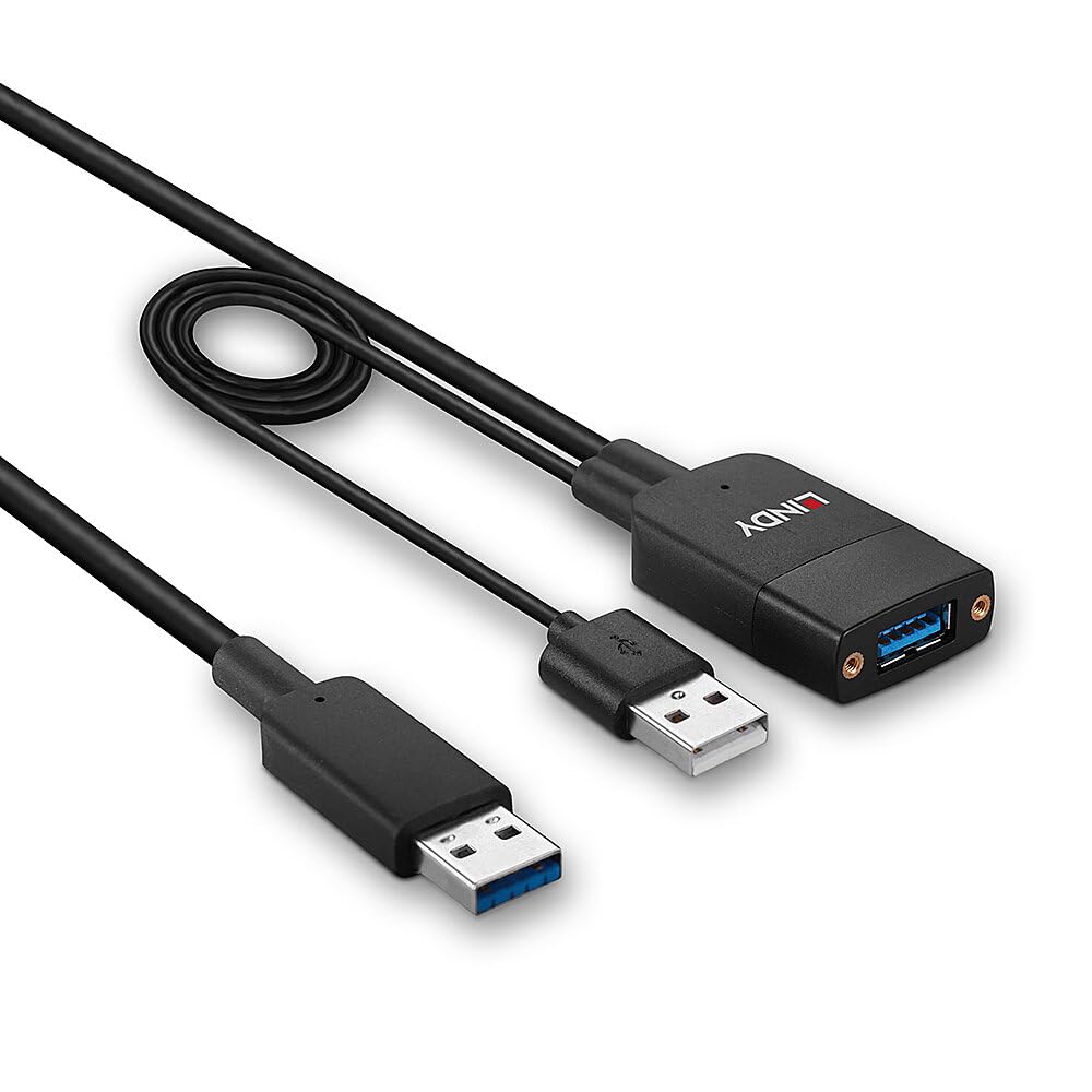 LINDY 43357 35m USB 3.2 Gen 2 Typ A Hybridkabel