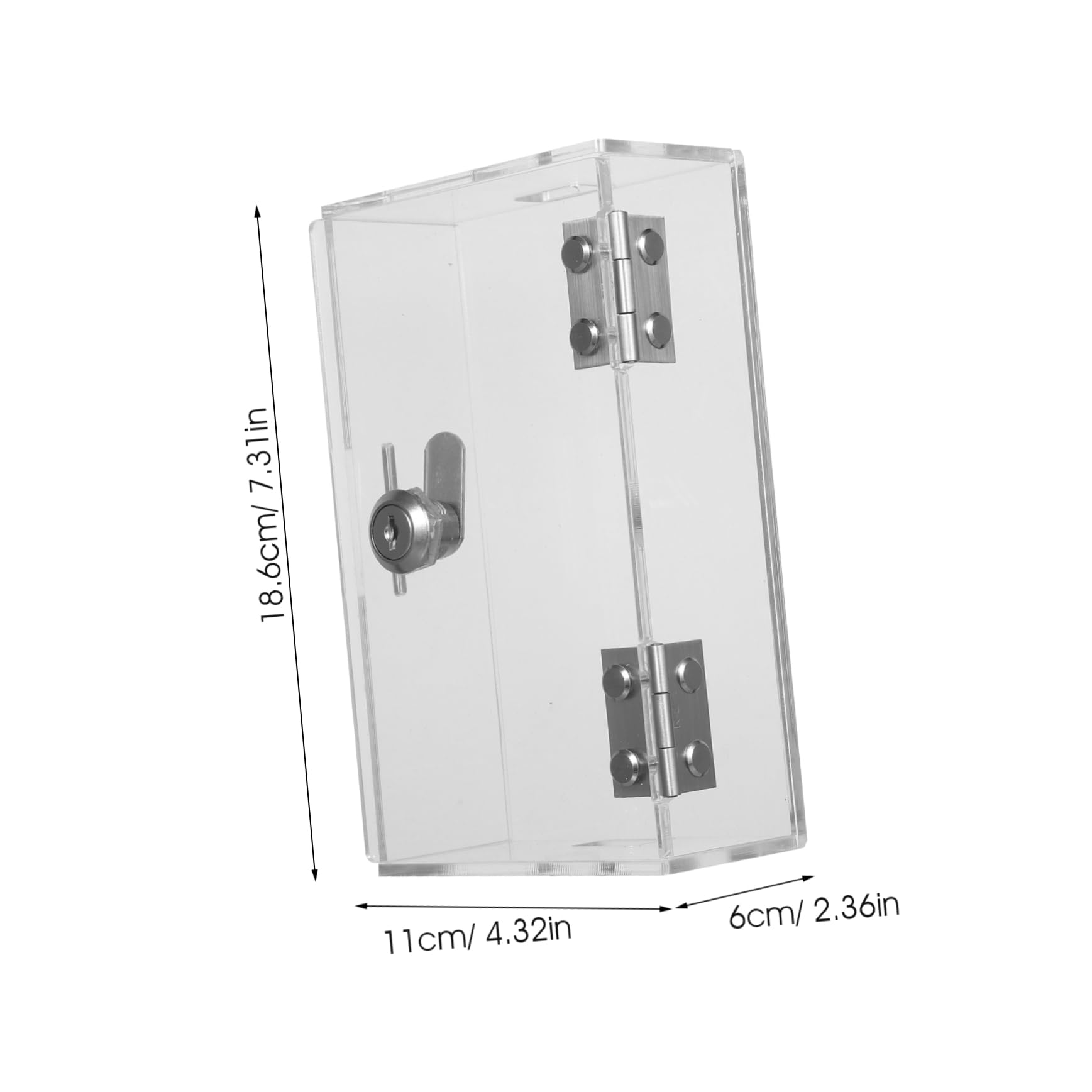 Operitacx Scatola Da 4 Pezzi Scatola Porta Cellulare Supporto Per Smartphone Scuola All'aperto Retrattile Comodo Armadietto Cassa Della Serratura a Tempo Fascia Da Braccio Bracciali Acrilico
