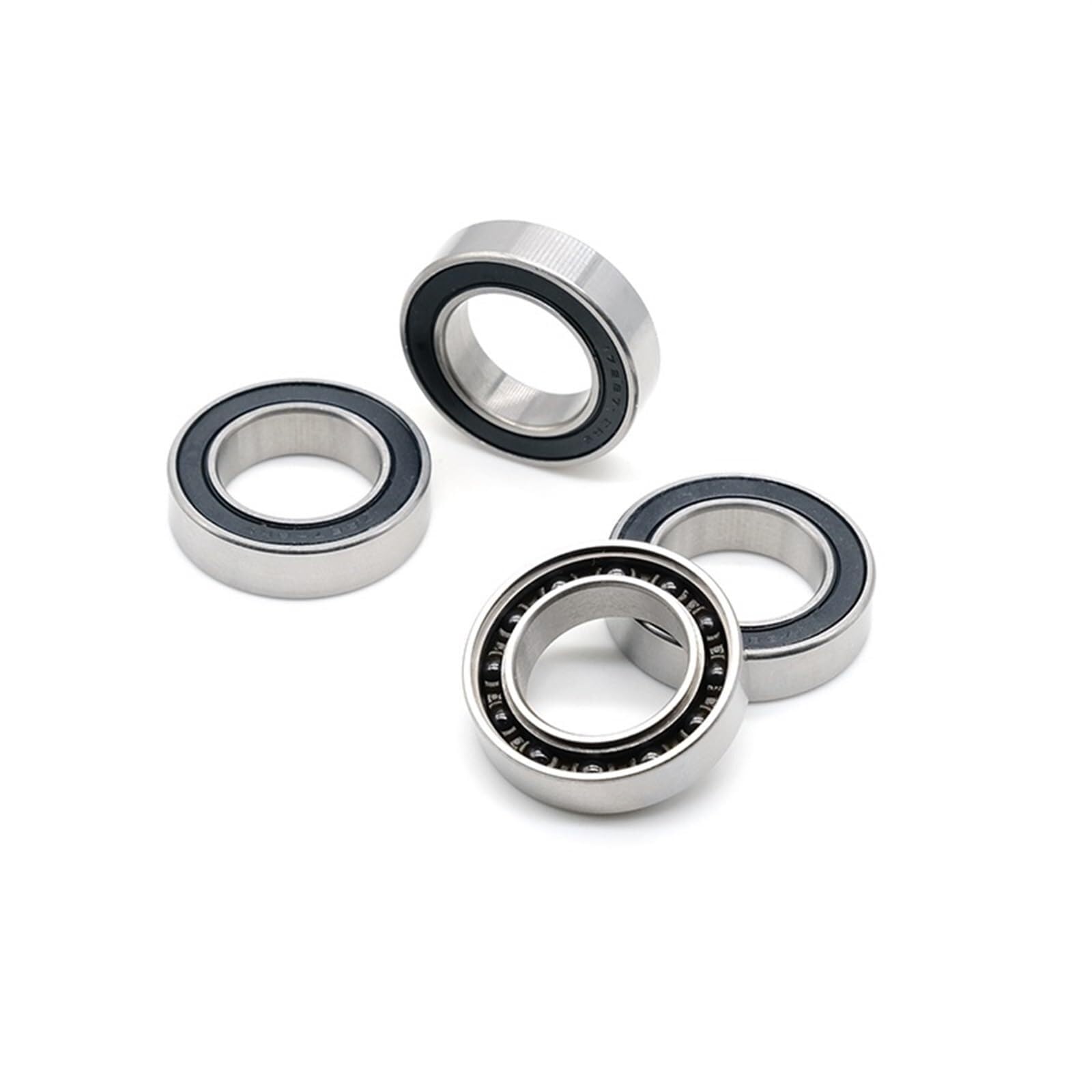 Aspectos, Rodamiento cerámico híbrido 17287RS 17 * 28 * 7mm ABEC-7 (2 uds) soportes inferiores y repuestos de bicicleta 17287 RS 2RS Si3N4 rodamiento de bolas
