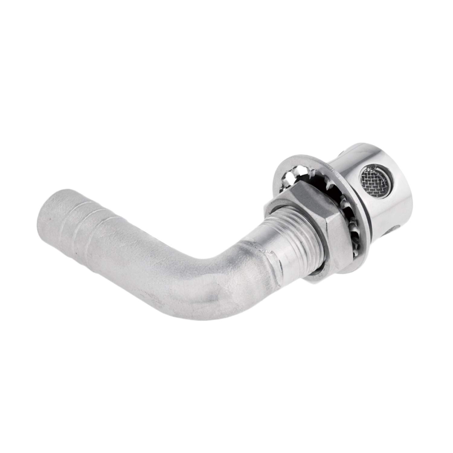 Évent De Réservoir Carburant Bateau - Acier Inoxydable 316 | 90° Pour Tuyau 5/8"