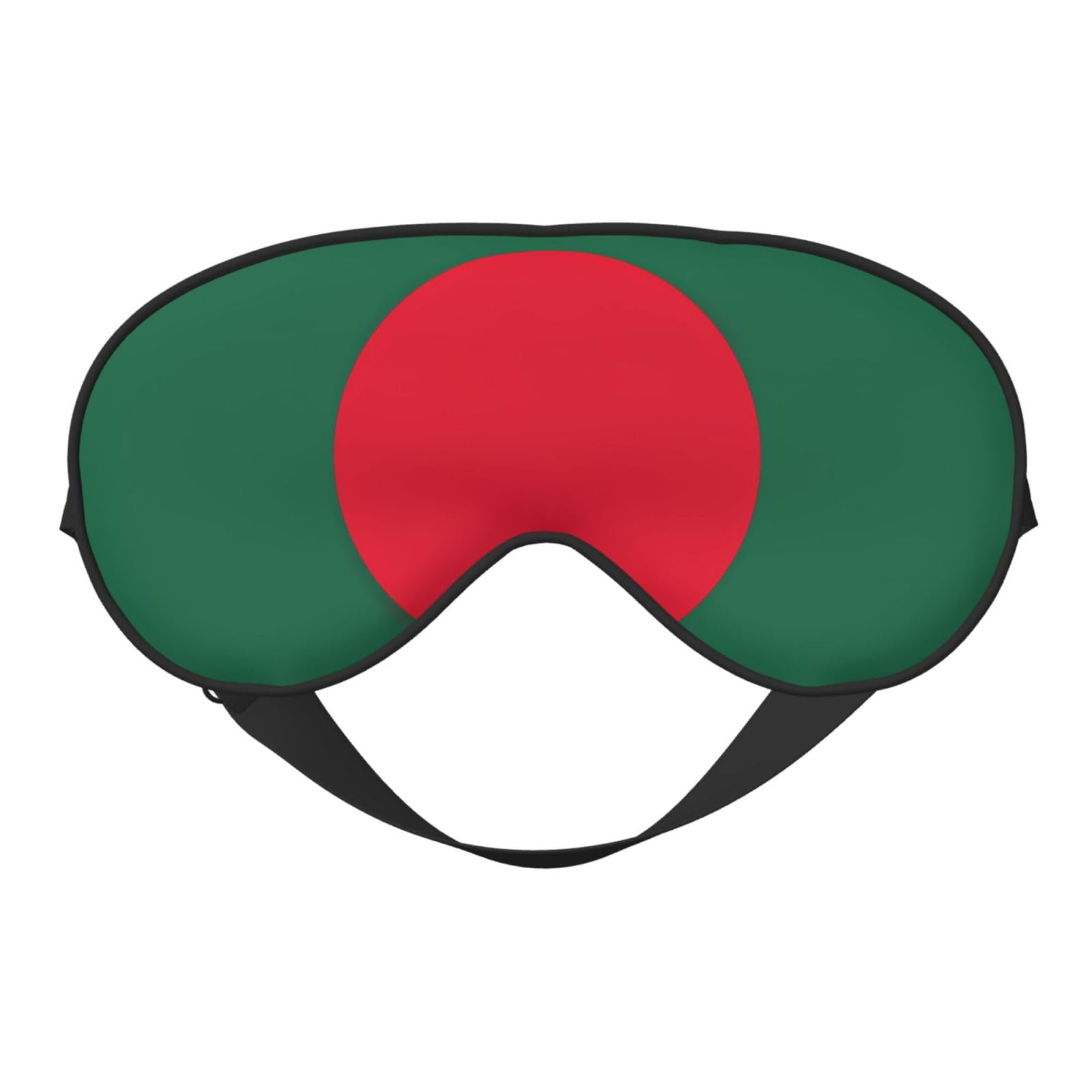 Flag of Bangladesh Print Sleep Mask Silk-Like Eye Mask Sleeping Eye Mask for Women Men for Travel Sleep Relaxation