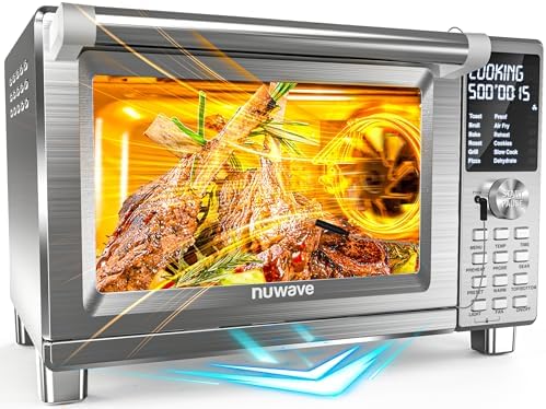 Nuwave Bravo Pro Smart 21QT Toaster Oven Air Fryer Combo - Thumbnail 3