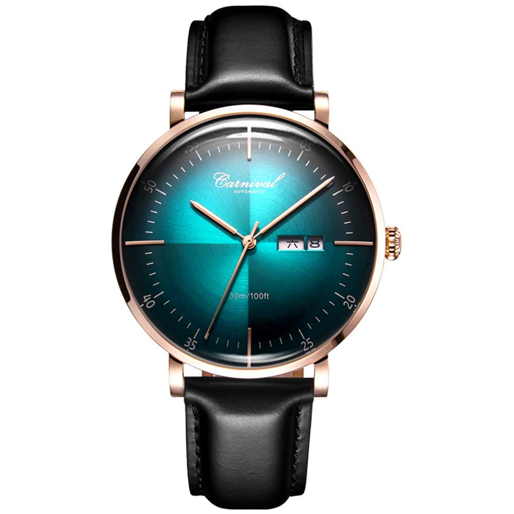 Svizzera Mens Orologi Top Brand di Lusso Orologio Meccanico Uomo Automatico Impermeabile Business Sport Orologi In Pelle