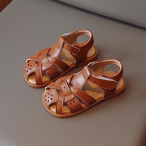toddler girl summer shoes Shoe Dew Toe Shoe Bag Head Sandals Girl Sandals Baby Soft Shoe Covers Sandals2