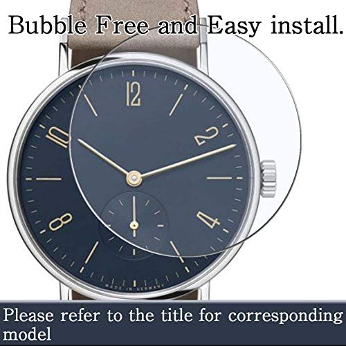 Vaxson 3-Pack Tempered Glass Screen Protector, compatible with LIGE i12 1.3" Smart watch smartwatch, Film Protectors 9H Protective Guard