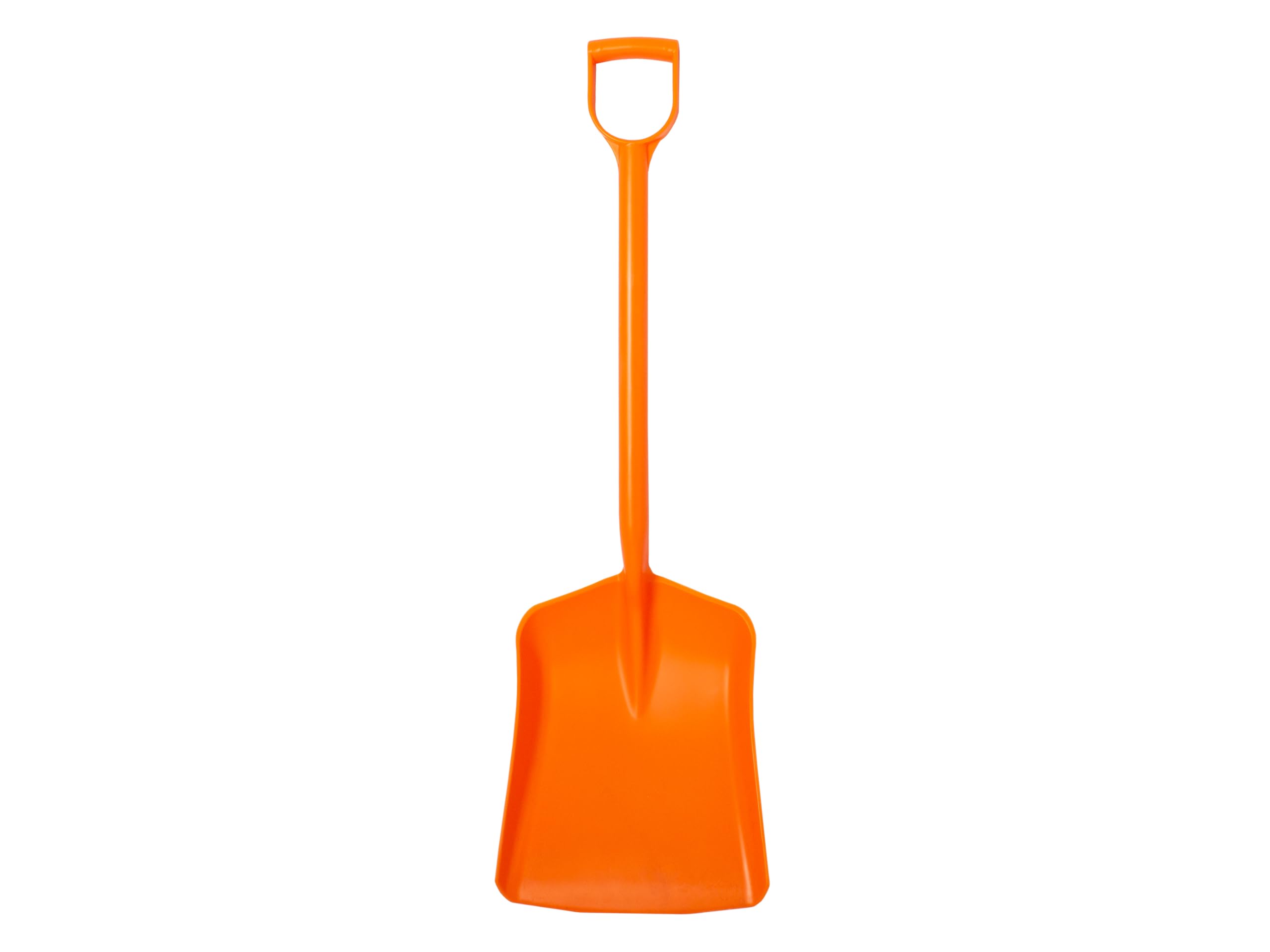 Band Of Builders Gorilla Shovelโข Orange Non Sparking Polypropylene Shovel Single Piece Unibody Design Lightweight 1.2kg