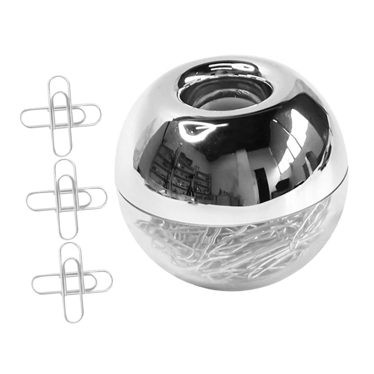 2 Sätze Büroklammern Magnetische Box Büroklammern Formen Metall Büroklammer Speziell Geformte Büroklammer Farbige Metall Dekorative Kleine
