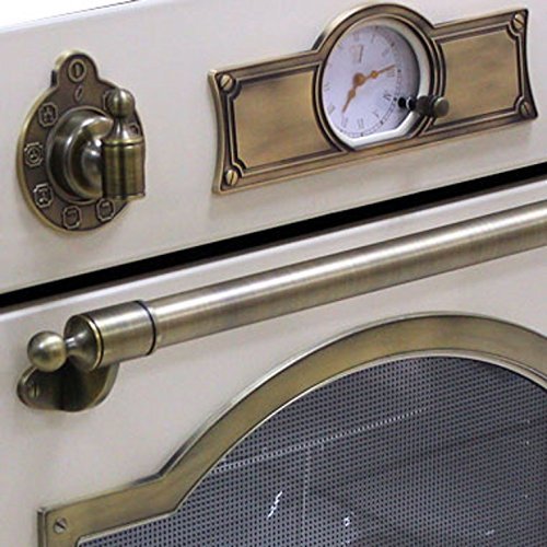 Kaiser Nostalgie Backofen/Selbstreinigender Elektrobackofen 67 L/Backofen Einbau Autark mit Drehspieß/Einbaubackofen mit Rezepttabelle/Ober-/Unterhitze, Heißluft, Grill/Herd mit 8 Funktionen - 2