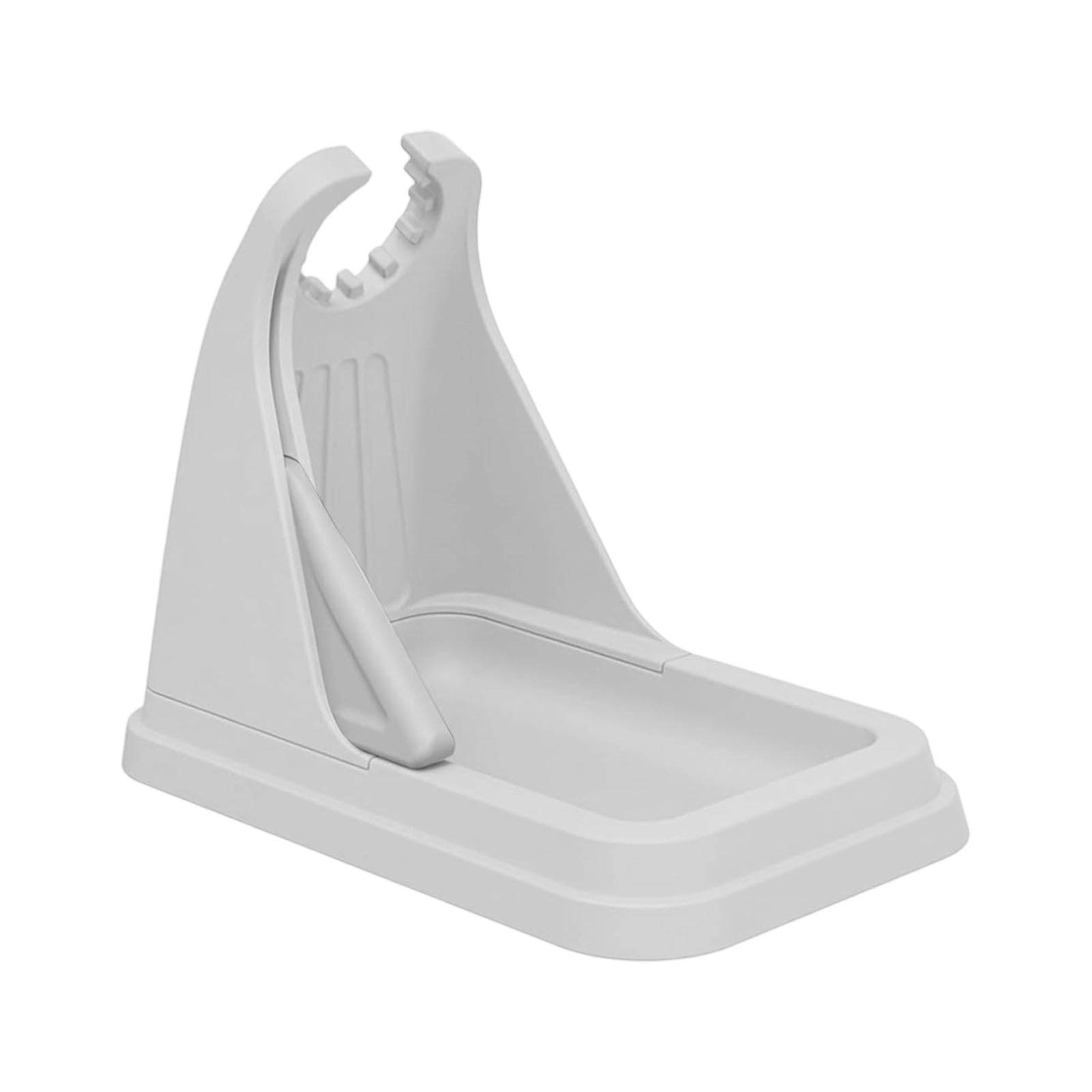 Pangboer Light Gray Mixer Beater Holder Silicone Drip Tray Stand, Upright Accessory Rest For Whisk Dough Hook Storage During Countertop Cleanup Mixer Accessory Rest Beater Drip Tray Whisk Cradle Dough Hook Stand Silicone