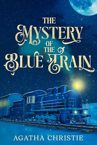 The Mystery of the Blue Train book cover