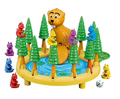Schmidt Spiele 40618 Bumm Bumm Biber, 3D Action Kinderspiel – Bild 4
