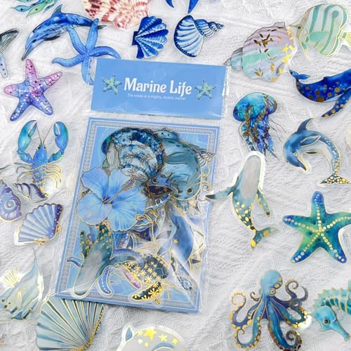 Image of 50Pcs Ocean Animal Stickers
