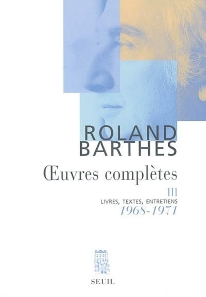 Amazon.co.jp: Oeuvres complètes t.3 : Roland Barthes: 本