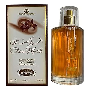 Al-Rehab Choco Musk Eau de Parfum Spray, 50 ml, voor dames en heren, choco muskus