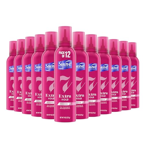 Suave Shaping Mousse, Extra Hold, 9 oz