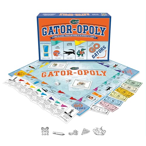 Gatoropoly University of Florida juego de mesa educativo miniatura 3