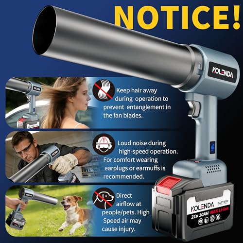 Kolenda Cordless Car Dryer Air Blower