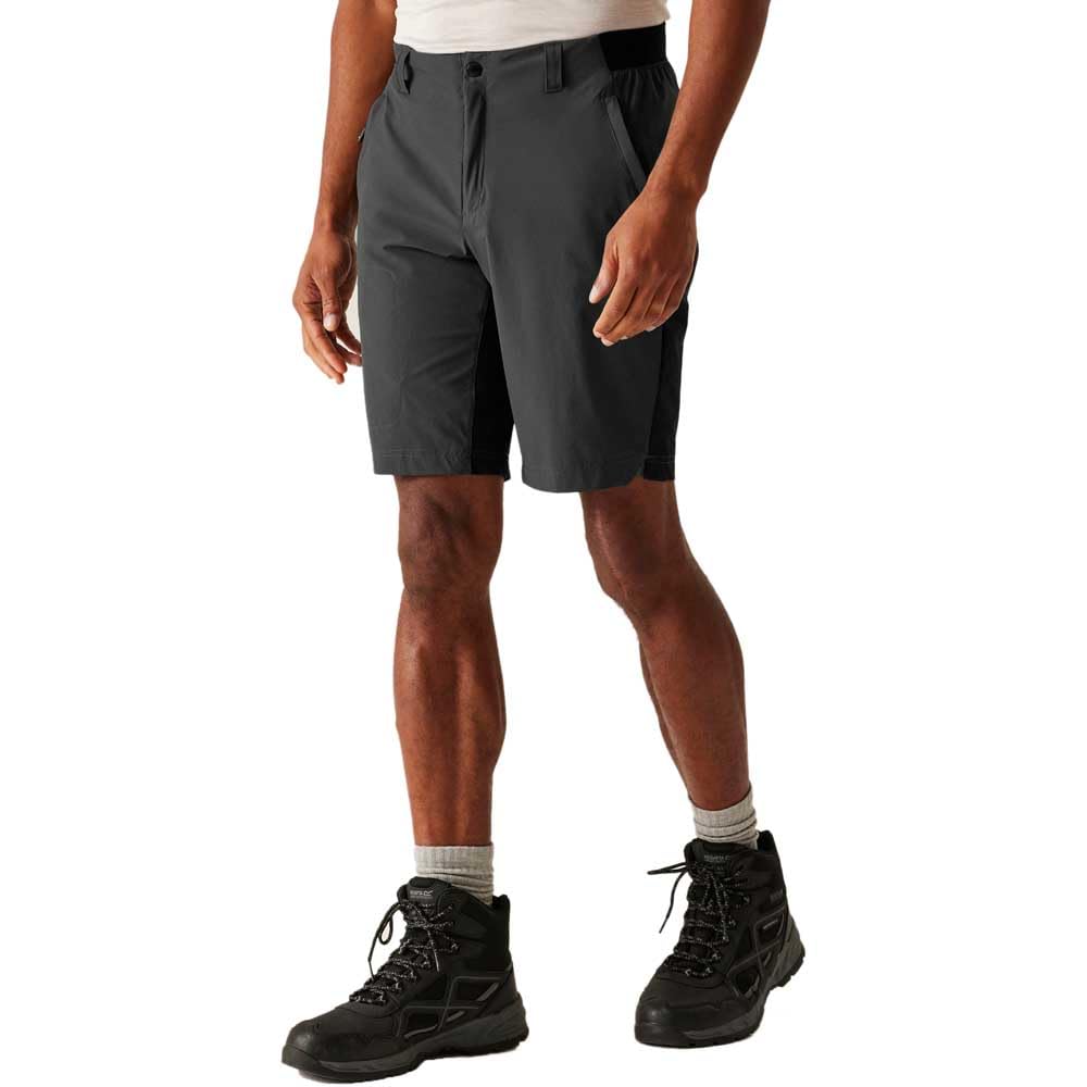 Regatta Mens Eldes Shorts, Grey, Size 32, Men