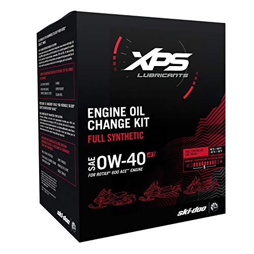 Ski-Doo 4T 0W-40 Synthetic Oil Change Kit For Rotax 600 Ace Engine #TOP10