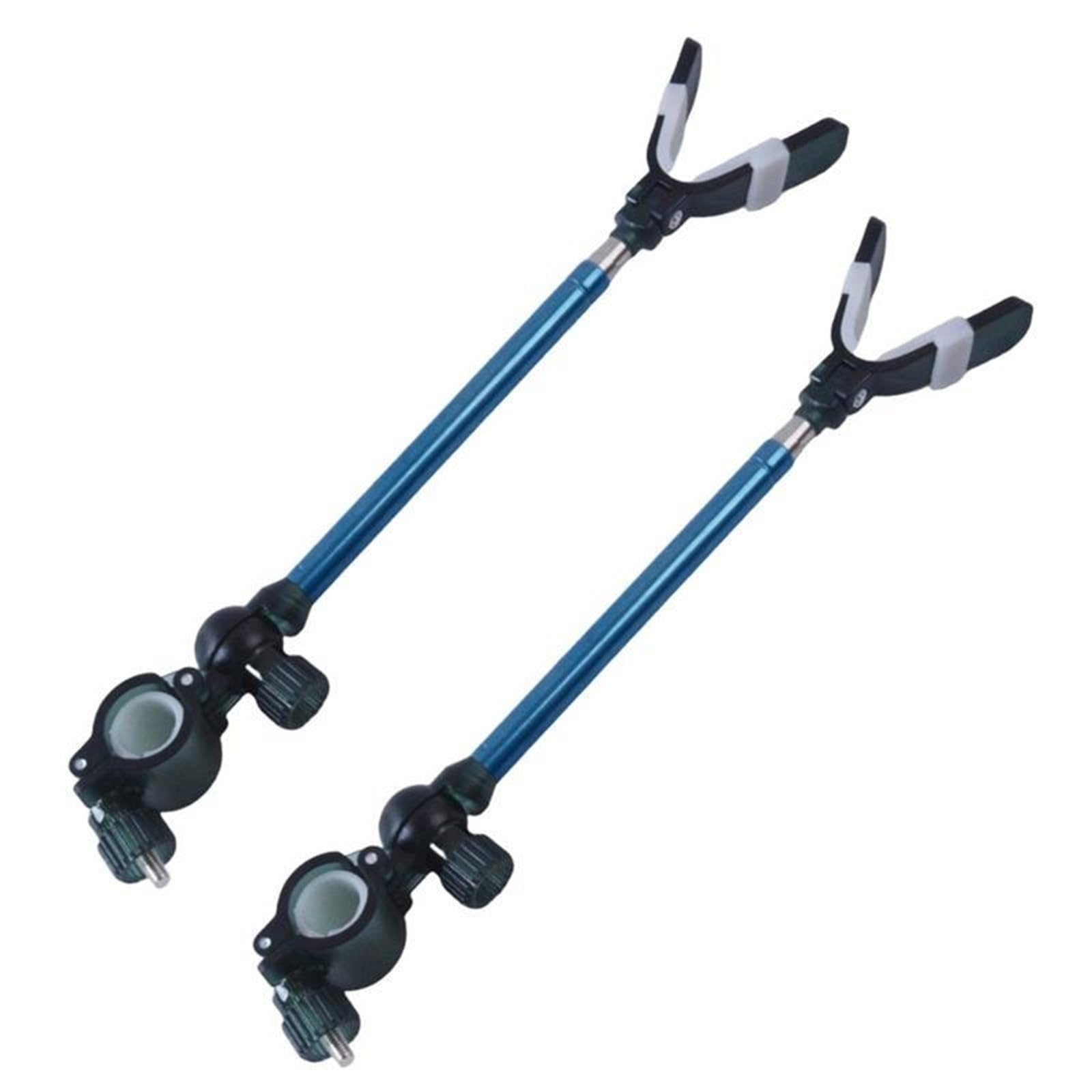 XCTDSVAH Rod Rests Fishing Stainless Steel Fishing Rod Holder With Telescopic For Lake River And Seasides Locations(Blue)