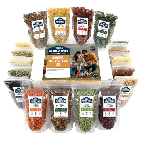 The Backpacking Kit - 18Ct Premium Lightweight Meals in 1 Cup Res...