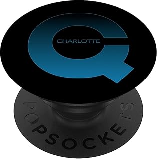 QC Charlotte NC Home Art CLT Airport 704 Queen City Souvenir PopSockets Adhesive PopGrip