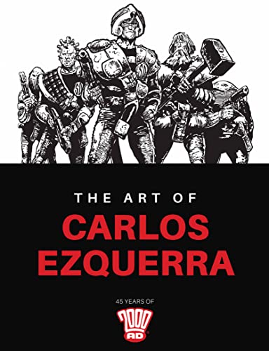 Cover of The Art of Carlos Ezquerra