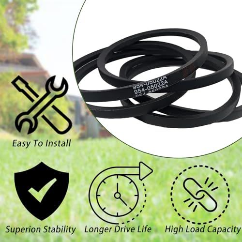 954-05022A Deck Belt 1/2x108 for Cub Cadet XT1 LT46 XT2 Craftsman T240 MTD