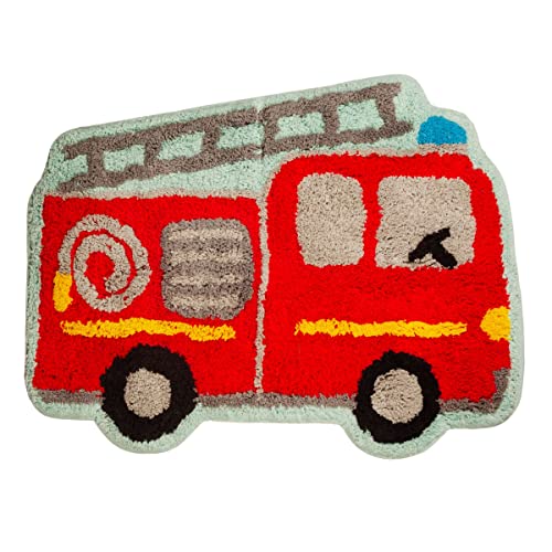 Sass & Belle Tapis camion de pompiers