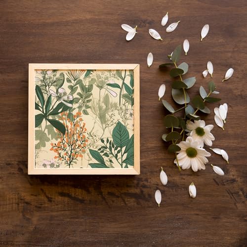 Image of kotart Painting for Wall Decoration - Wild theme wall art Painting for Living Room Bedroom Office Room Decor - Premium Digital Paintings with Frame for Home Decoration - Set of 2 Multicolor paintings (F)