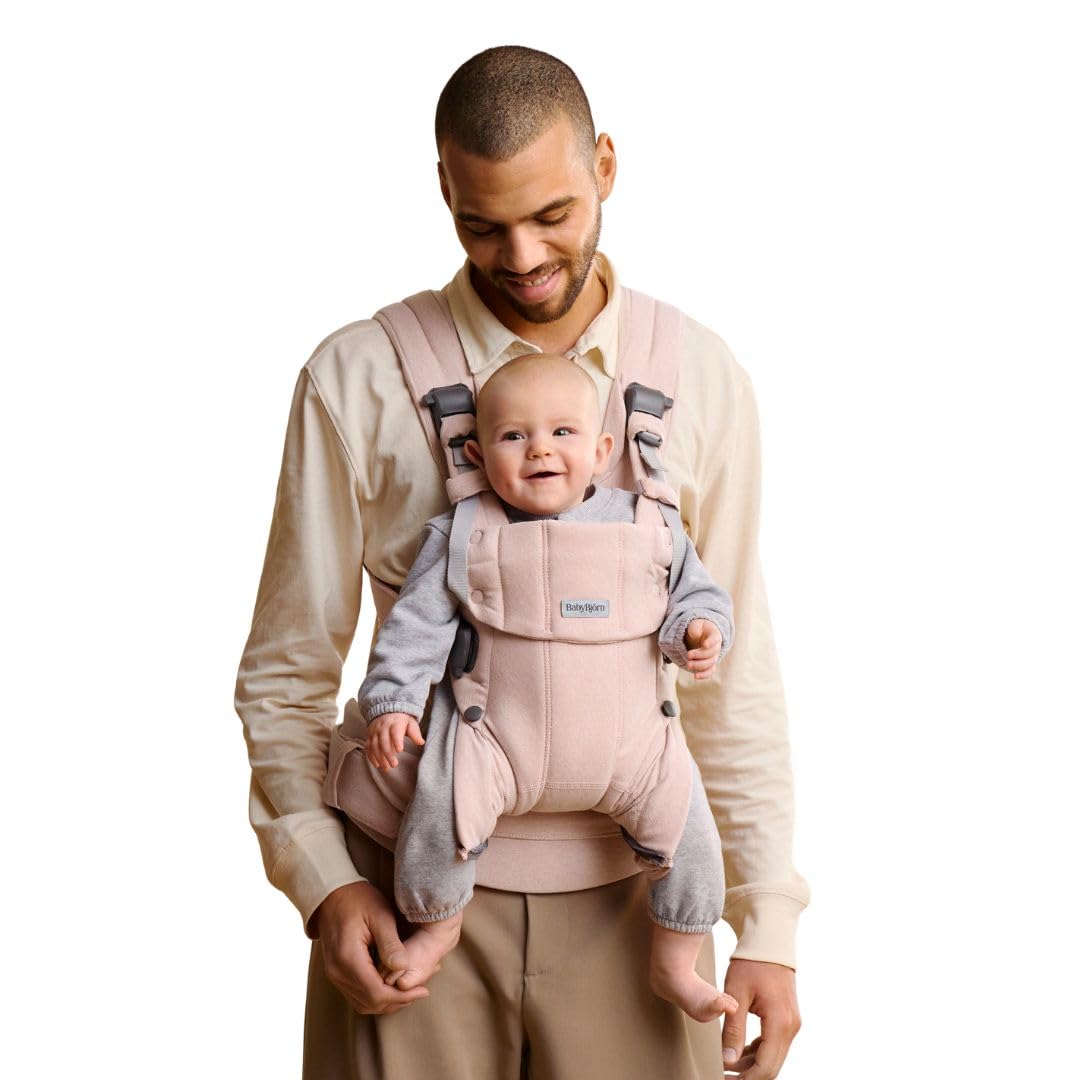 Amazon.com: BabyBjörn Baby Carrier Harmony, Light Pink, Woven