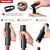 Zoom IMG-2 ucamp cavatappi elettrico per vino Zoom IMG-2 ucamp cavatappi elettrico per vino